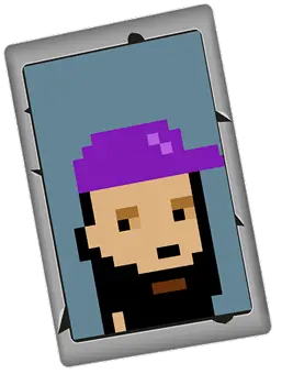 Cryptopunk NFT card